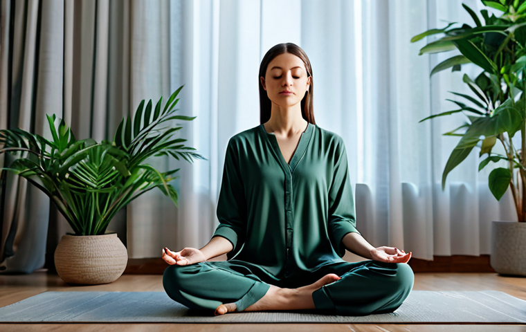 과거 자아와의 화해에서의 적절한 경계 설정 - **

A woman in a modest, professional blazer and slacks, standing confidently in a sunlit garden fil...