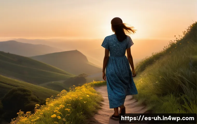 과거 자아 화해의 중요성과 이점 - **Prompt:** A diverse individual, dressed in casual, comfortable clothing (such as a t-shirt and jea...